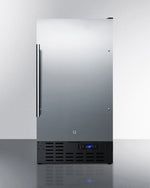 Summit 18" Frost-Free Built-In All-Freezer in Stainless Steel