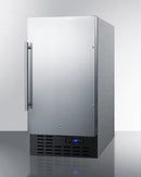 Summit 18" Frost-Free Built-In All-Freezer in Stainless Steel