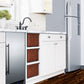 Summit 18" Frost-Free Built-In All-Freezer with Stainless Steel Door ADA Compliant