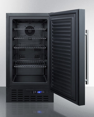 Summit 18" Wide Built-In All-Refrigerator ADA Compliant Open