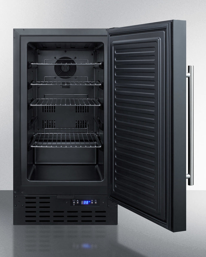 Summit 18" Wide Built-In All-Refrigerator ADA Compliant Open