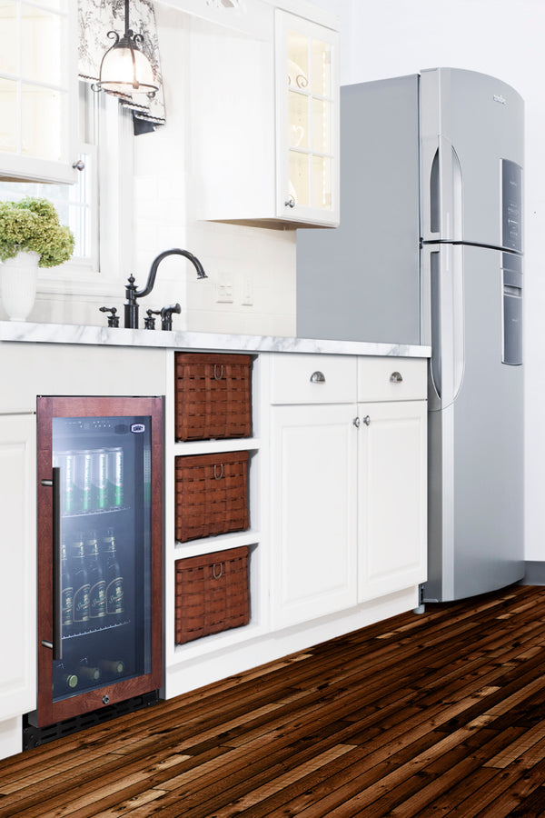 Summit 18" Wide Built-In Beverage Center ADA Compliant (Panel Not Included)