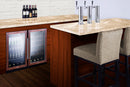 Summit 18" Wide Built-In Beverage Center ADA Compliant (Panel Not Included)