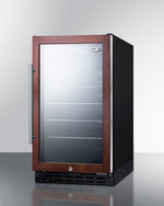Summit 18" Wide Built-In Beverage Center ADA Compliant (Panel Not Included)