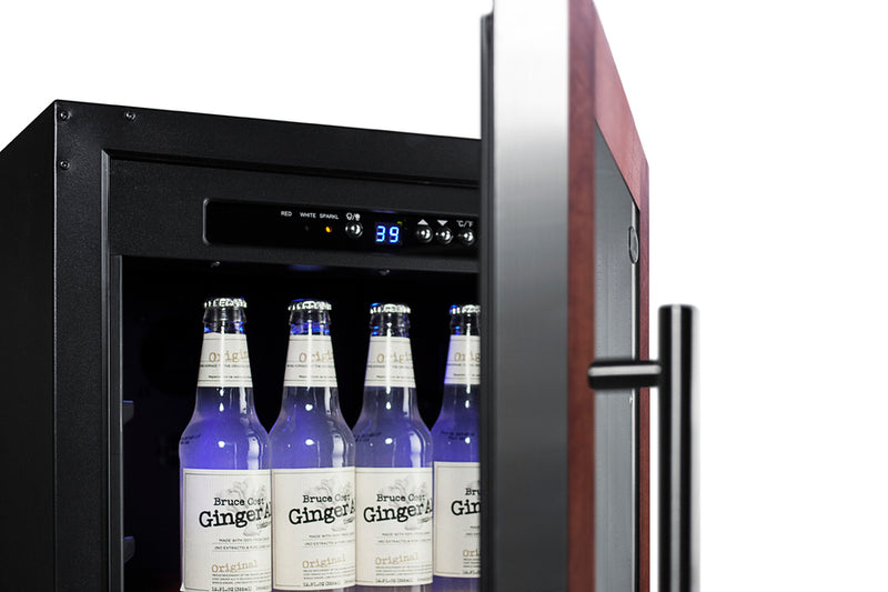 Summit 18" Wide Built-In Beverage Center ADA Compliant (Panel Not Included)