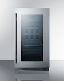 Summit 18" Wide Built-In Beverage Center