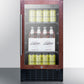Summit 18" Wide Built-In Beverage Center (Panel Not Included)