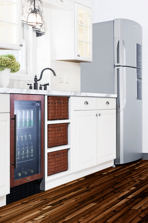 Summit 18" Wide Built-In Beverage Center (Panel Not Included)