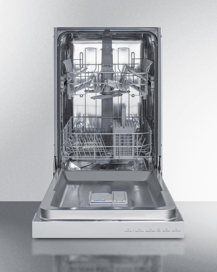 Summit 18" Wide Built-In Dishwasher ADA Compliant
