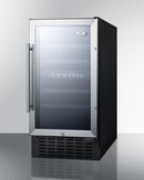 Summit 18" Wide Built-In Wine Cellar, ADA Compliant 