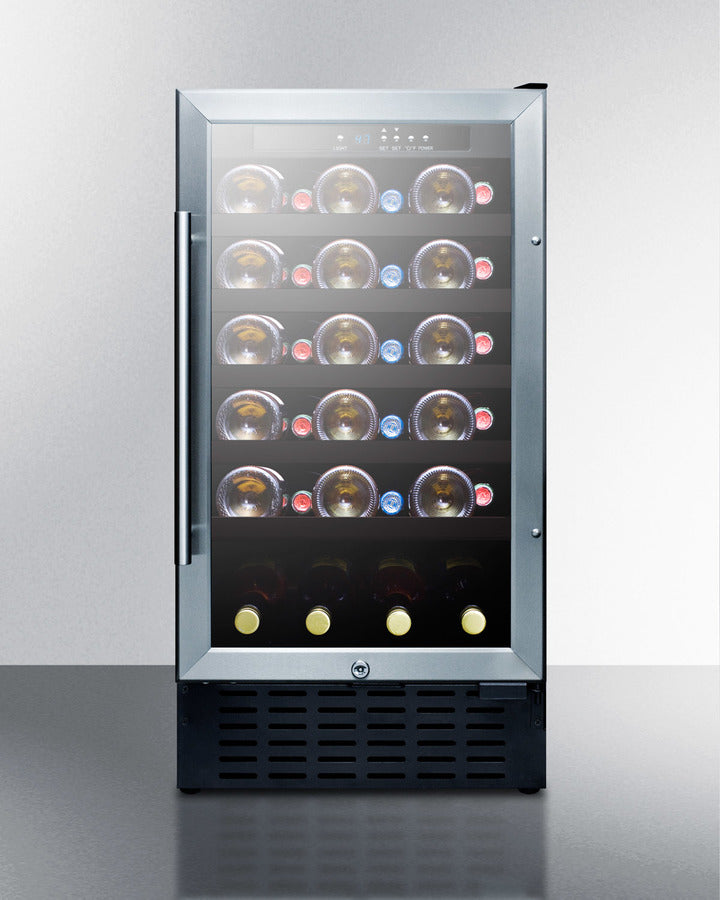 Summit 18" Wide Built-In Wine Cellar, ADA Compliant