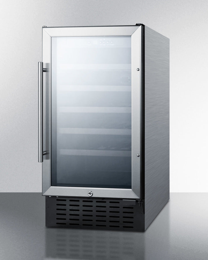 Summit 18" Wide Built-In Wine Cellar, ADA Compliant