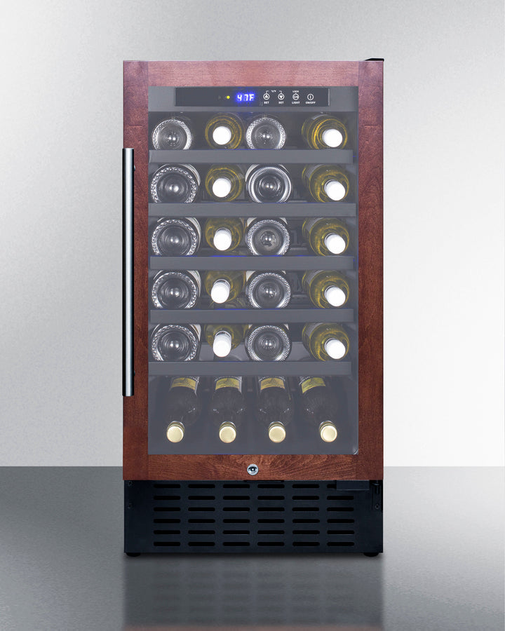 Summit 18" Wide Undercounter Wine Cellar (Panel Not Included)