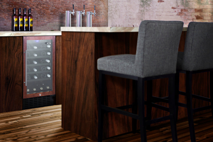 Summit 18" Wide Undercounter Wine Cellar (Panel Not Included)