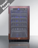 Summit 18" Wide Undercounter Wine Cellar (Panel Not Included)