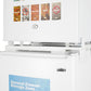 Summit 19" Wide Allergy-Free Refrigerator/General Purpose Refrigerator-Freezer Combination