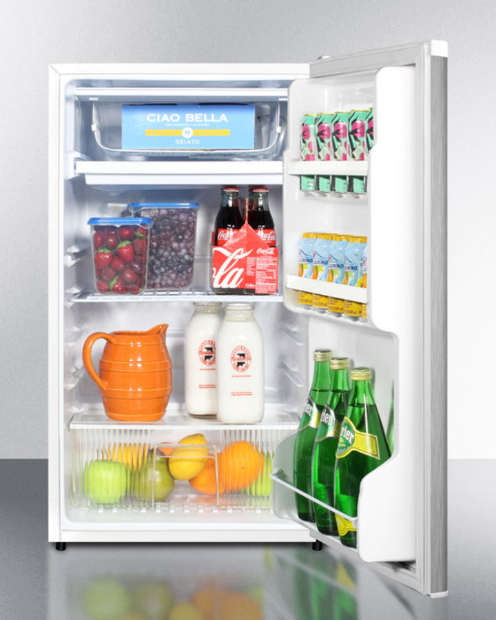 Summit 19" Wide Auto Defrost Refrigerator-Freezer