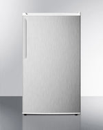 Summit 19" Wide Auto Defrost Refrigerator-Freezer With Thin Handle ADA Compliant 