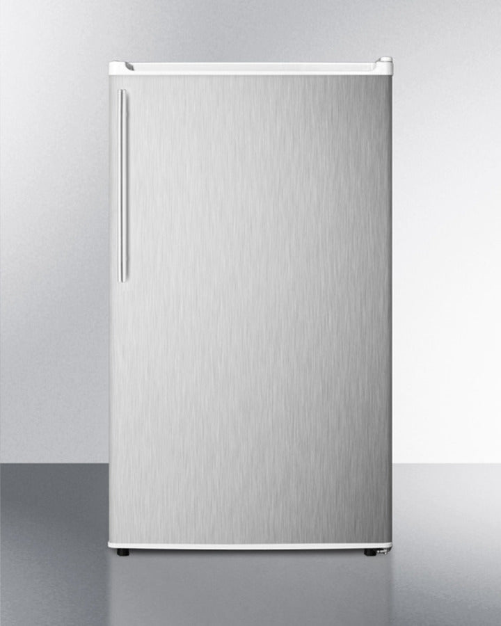 Summit 19" Wide Auto Defrost Refrigerator-Freezer With Thin Handle ADA Compliant 