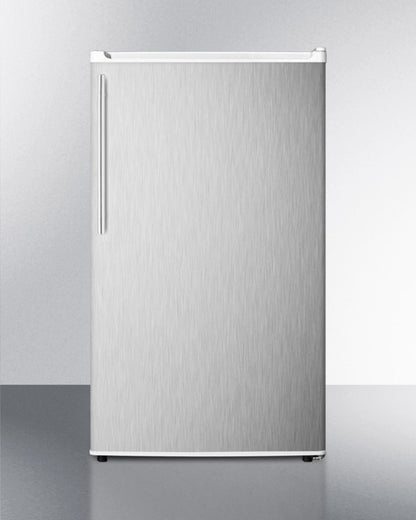Summit 19" Wide Auto Defrost Refrigerator-Freezer With Thin Handle ADA Compliant 