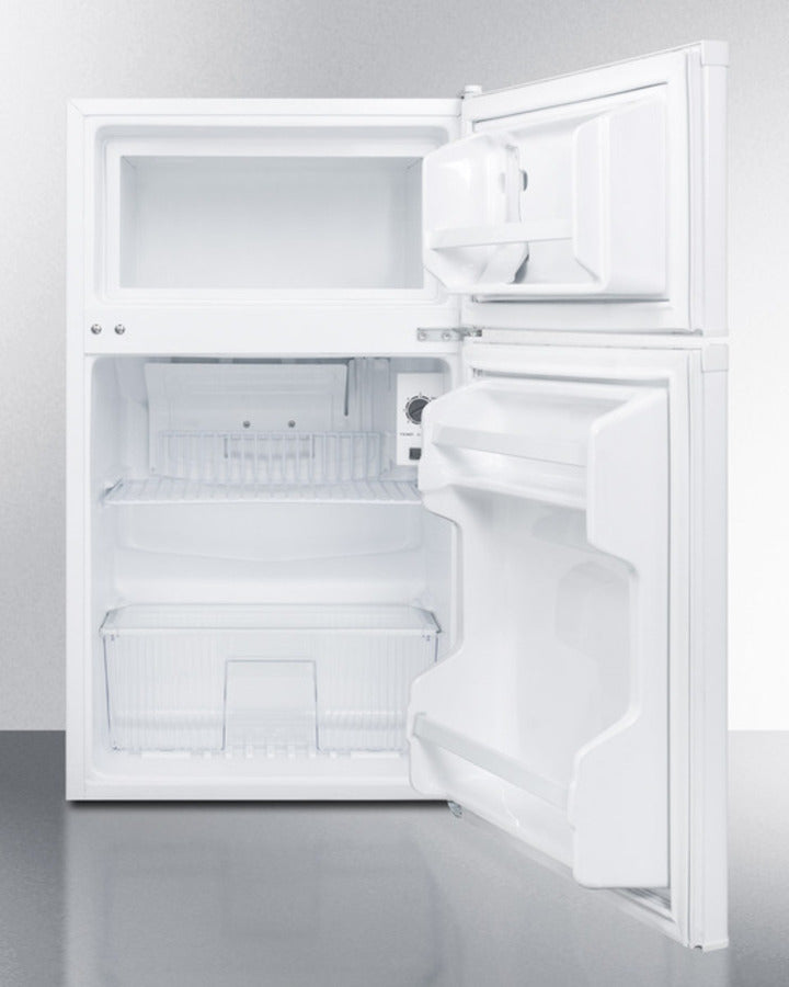 Summit 19" Wide Refrigerator-Freezer ADA Compliant Open