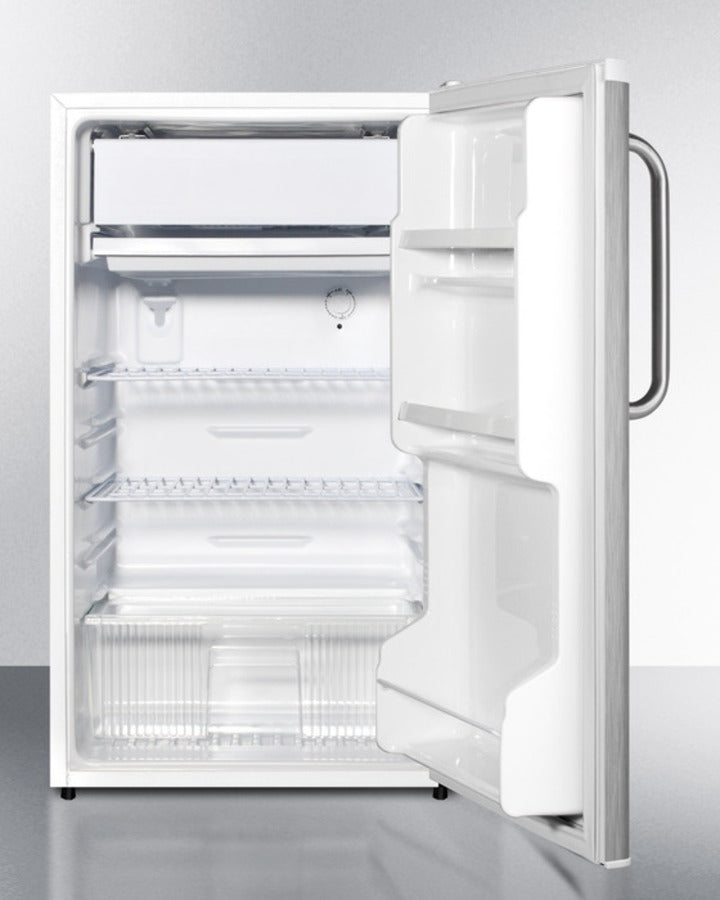 Summit 19" Wide Refrigerator-Freezer With Towel Bar Handle ADA Compliant