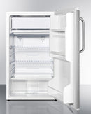 Summit 19" Wide Refrigerator-Freezer With Towel Bar Handle ADA Compliant