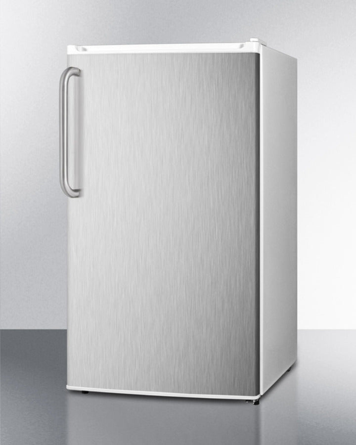 Summit 19" Wide Refrigerator-Freezer With Towel Bar Handle ADA Compliant