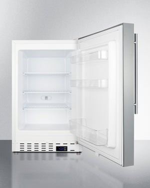 Summit 20" Wide Built-In All-Freezer ADA Compliant Open