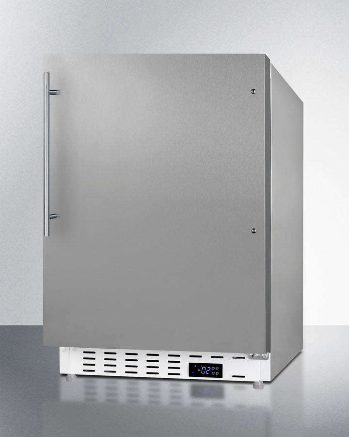 Summit 20" Wide Built-In All-Freezer ADA Compliant Angle
