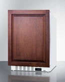 Summit 20" Wide Built-In All-Freezer ADA Compliant Angle