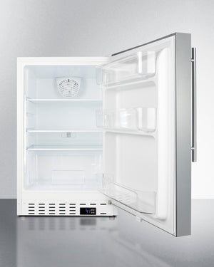 Summit 20" Wide Built-In All-Refrigerator ADA Compliant Open