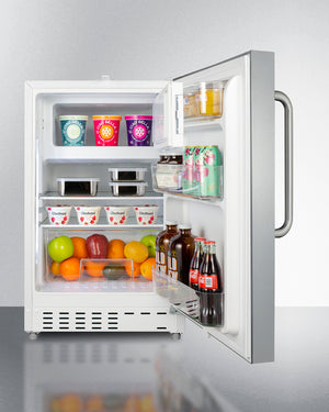 Summit 20" Wide Built-in Refrigerator-Freezer ADA Compliant