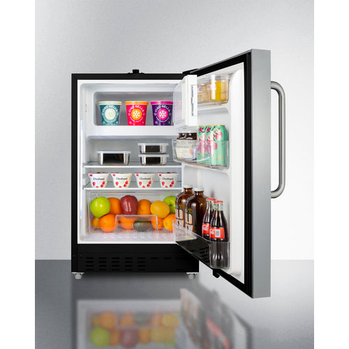 Summit 20" Wide Built-in Refrigerator-Freezer ADA Compliant 