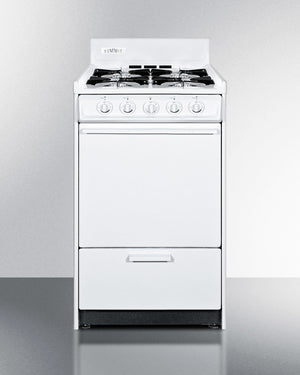 Summit 20" Wide Gas Range