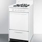 Summit 20" Wide Gas Range 
