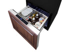 Summit 21.5" Wide Built-In Drawer Refrigerator Panel-Ready