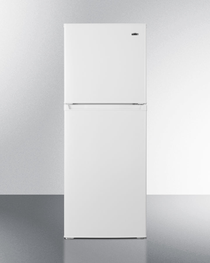 Summit 22" Wide Frost-Free Refrigerator-Freezer in White Front
