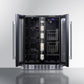 Summit 24" Built-In Dual-Zone Produce Refrigerator ADA Compliant