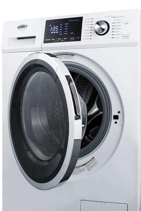 Summit 24" Wide 115V Washer/Dryer Combo 