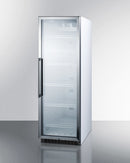 Summit 24" Wide 12.6 Cu.Ft. Beverage Center with White Cabinet