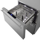 Summit 24" Wide 2-Drawer Refrigerator-Freezer