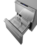Summit 24" Wide 2-Drawer Refrigerator-Freezer