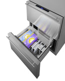 Summit 24" Wide 2-Drawer Refrigerator-Freezer
