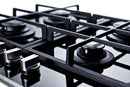 Summit 24" Wide 4-Burner Gas Cooktop