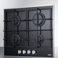 Summit 24" Wide 4-Burner Gas Cooktop