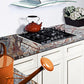 Summit 24" Wide 4-Burner Gas Cooktop