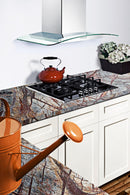 Summit 24" Wide 4-Burner Gas Cooktop