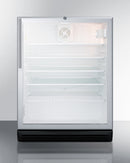 Summit 24" Wide 5.5 Cu.Ft. Beverage Center with Thin Handle ADA Compliant