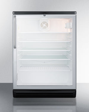 Summit 24" Wide 5.5 Cu.Ft. Built-In Beverage Center with Towel Bar Handle